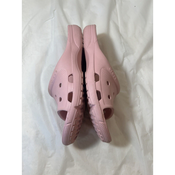 Crocs Womens Coast Slide Sandals Pink Open Toe Slip On Flats 7 - Picture 12 of 15